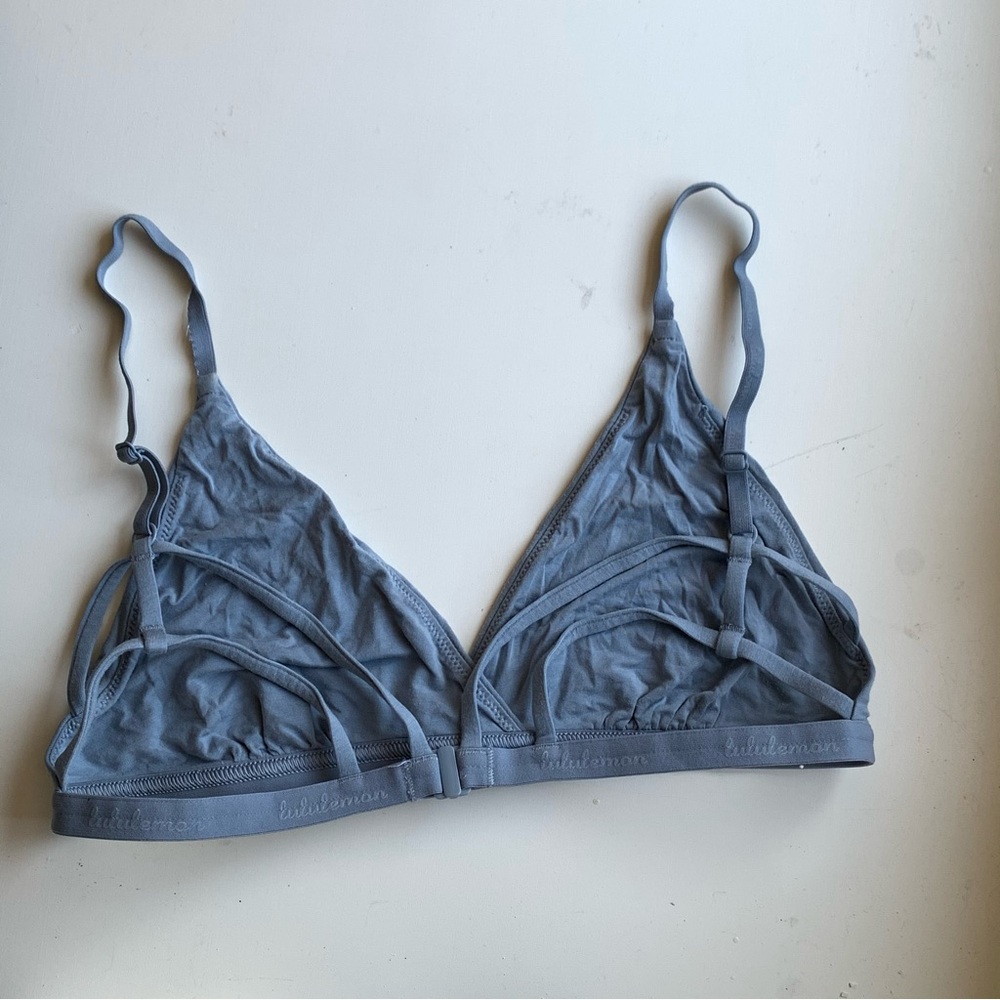 Lululemon Bralette slate blue Size Small